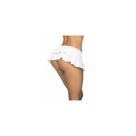 Jupette double fronce White 
